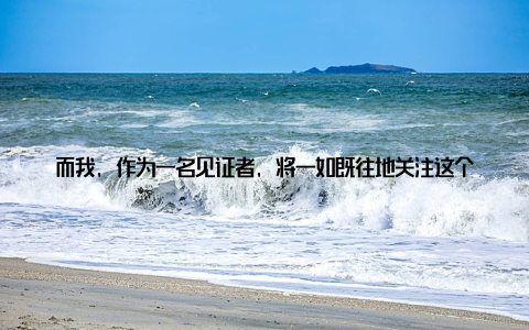 而我, 作为一名见证者, 将一如既往地关注这个行业, 为他们的崛起喝彩回首过去, 我为中国畜牧企业的崛起感到自豪展望未来, 我更加期待这个行业的辉煌